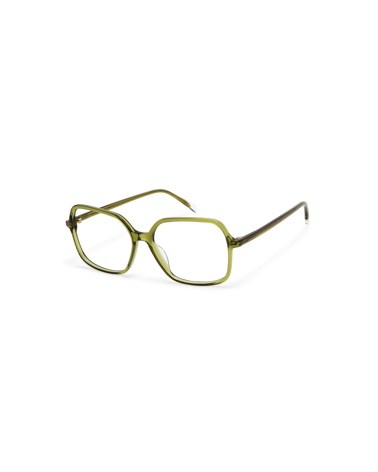 AURELIE: Cuadrada Acetato Verde optical glasses by GIGI STUDIOS 3665