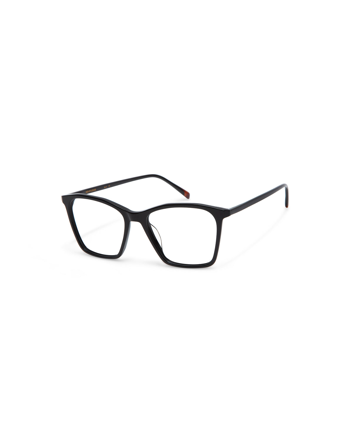 ODETTE: Cuadrada Acetato Noir optical glasses by GIGI STUDIOS 3667