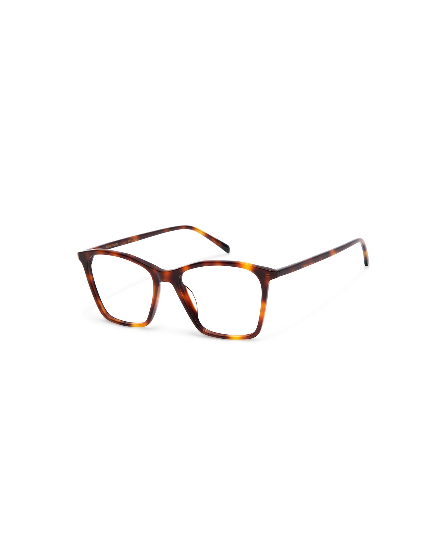 ODETTE: Cuadrada Acetato Havana optical glasses by GIGI STUDIOS 3669