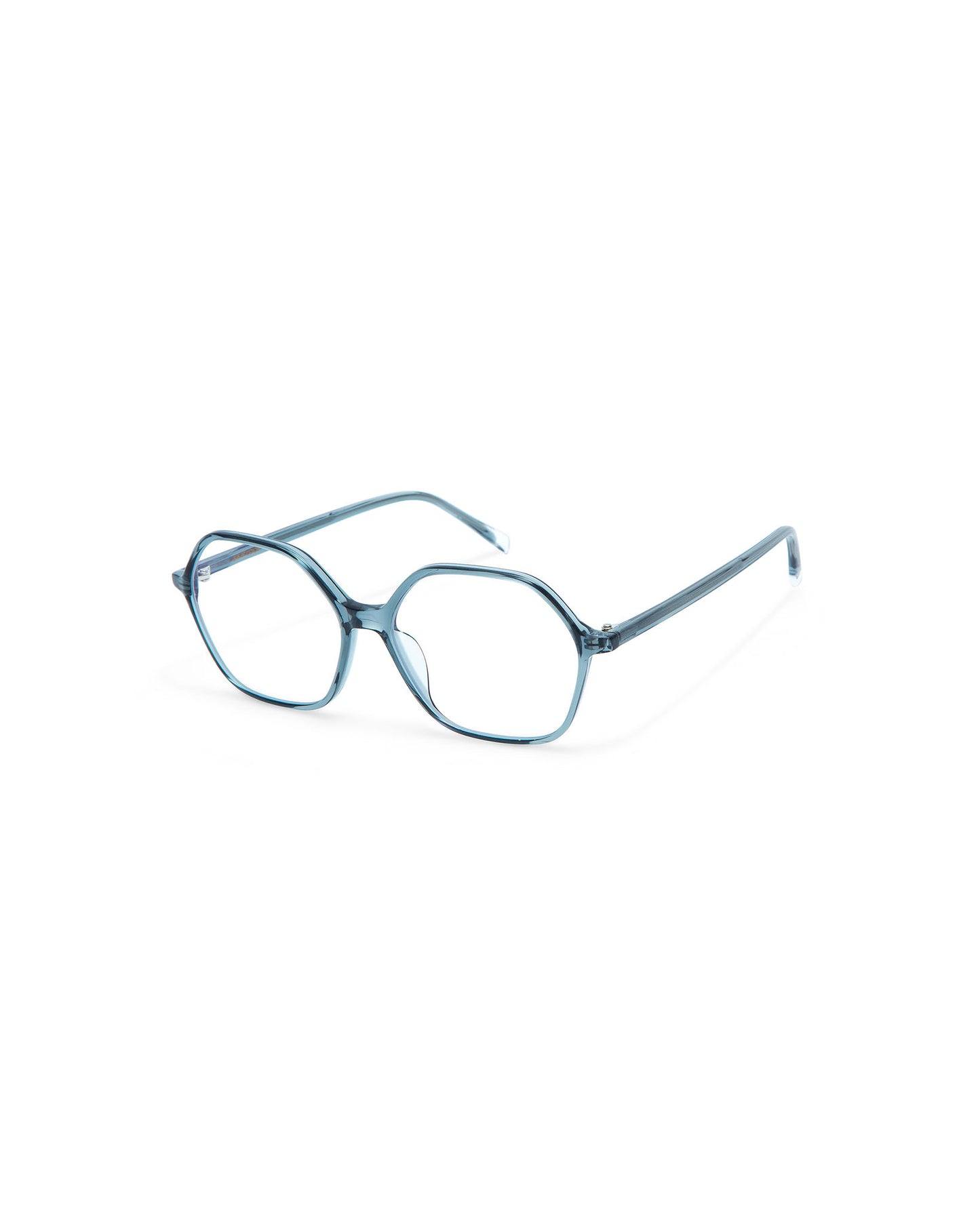 SERENA: Geométricas Acetato Azul optical glasses by GIGI STUDIOS 4051
