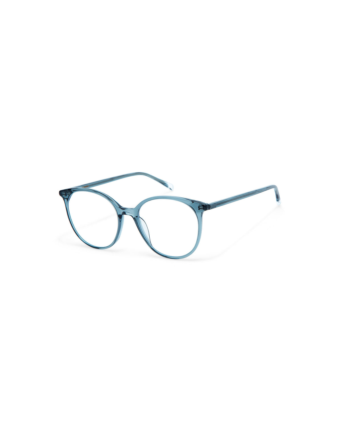 FLAVIA: Redondas Acetato Azul optical glasses by GIGI STUDIOS 4055