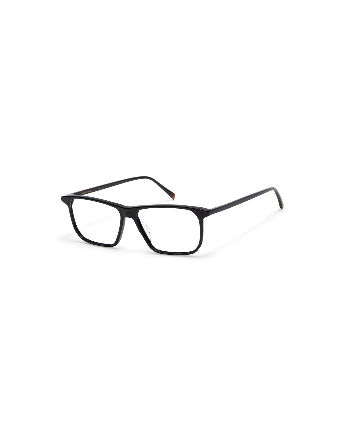 RUBY : Rectangular Acetato Noir optical glasses by GIGI STUDIOS 3703