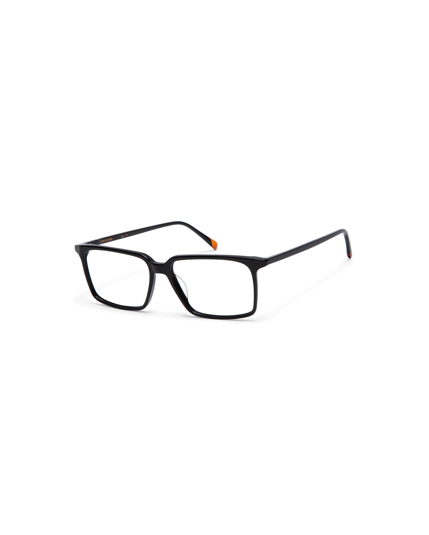 RALPH: Cuadrada Acetato Noir optical glasses by GIGI STUDIOS 3713
