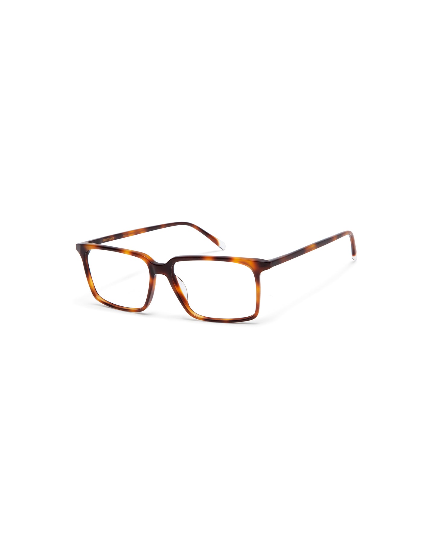 RALPH: Cuadrada Acetato Havana optical glasses by GIGI STUDIOS 3715
