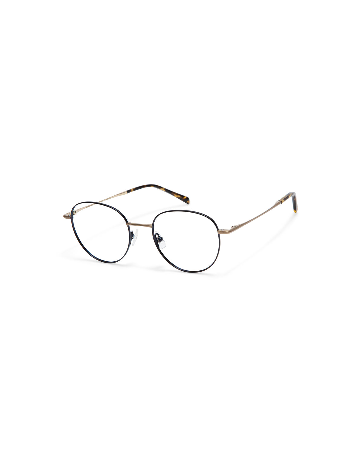 FAITH: Redondas Titanio Azul optical glasses by GIGI STUDIOS 3765