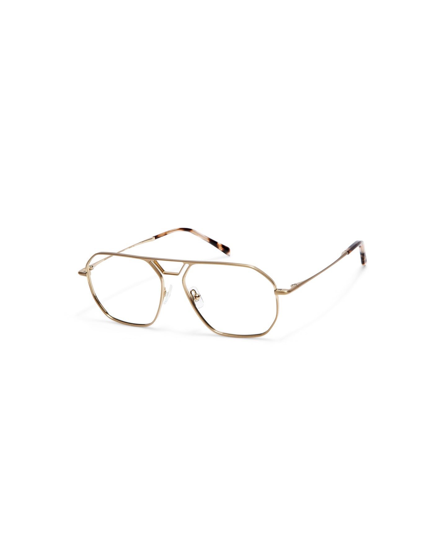 MORGAN: Aviador Titanio Doré optical glasses by GIGI STUDIOS 3773