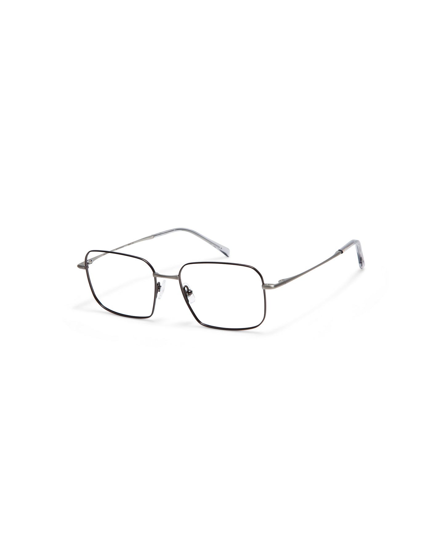 ALEX: Rectangular Titanio Grigio optical glasses by GIGI STUDIOS 3789