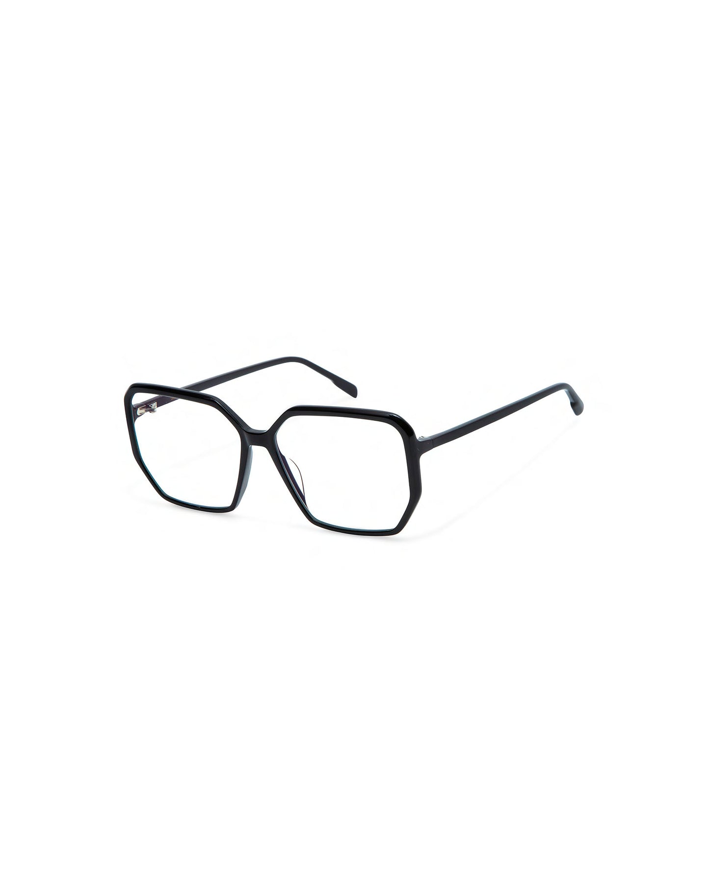DENISA: Geométricas Acetato Noir optical glasses by GIGI STUDIOS 4065