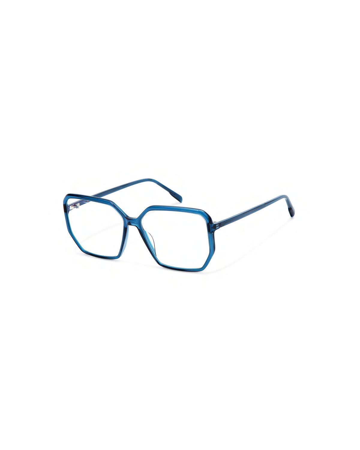 DENISA: Geométricas Acetato Azul optical glasses by GIGI STUDIOS 4071