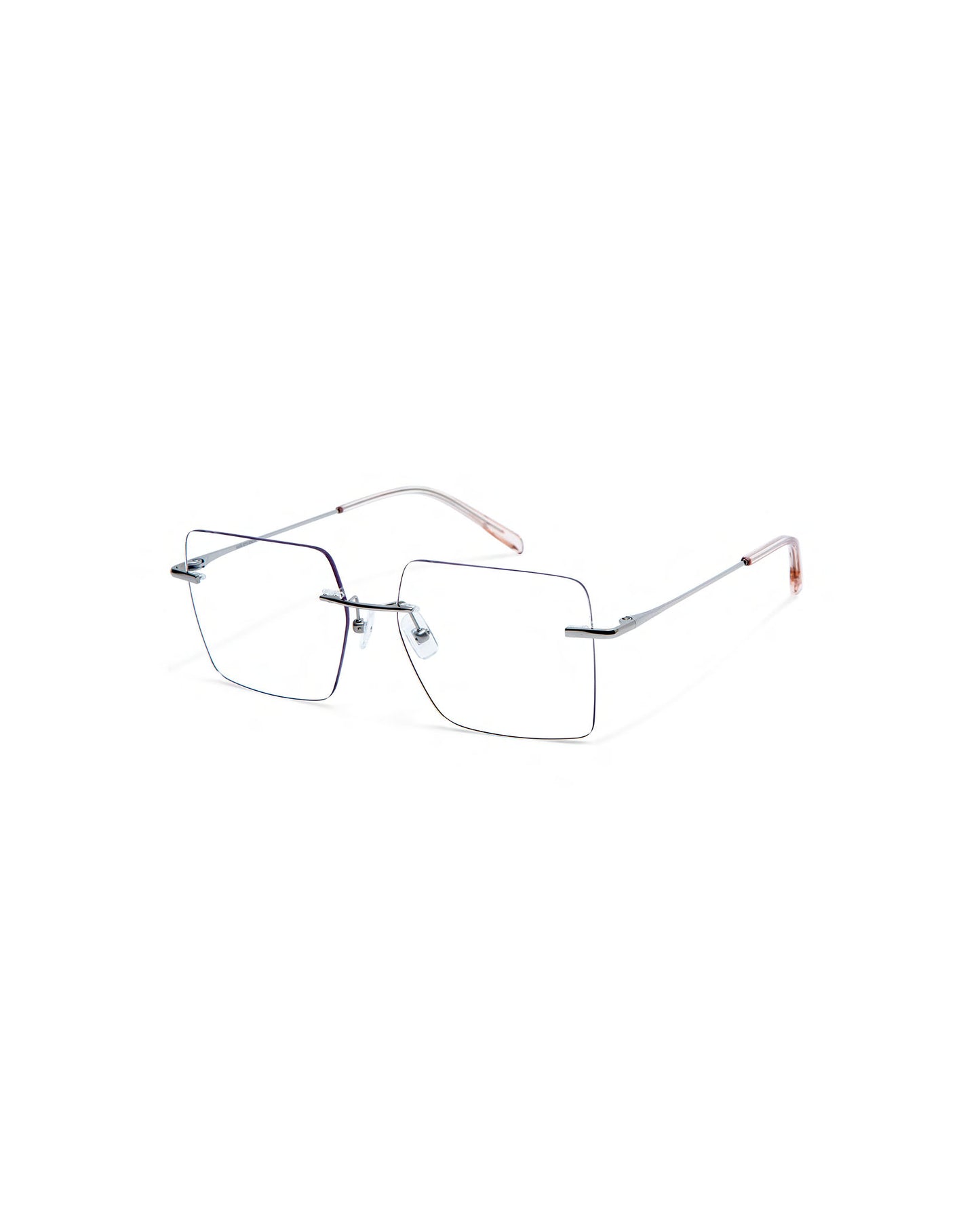 COTE: Rectangular Metal Dark Silver optical glasses by GIGI STUDIOS 4118