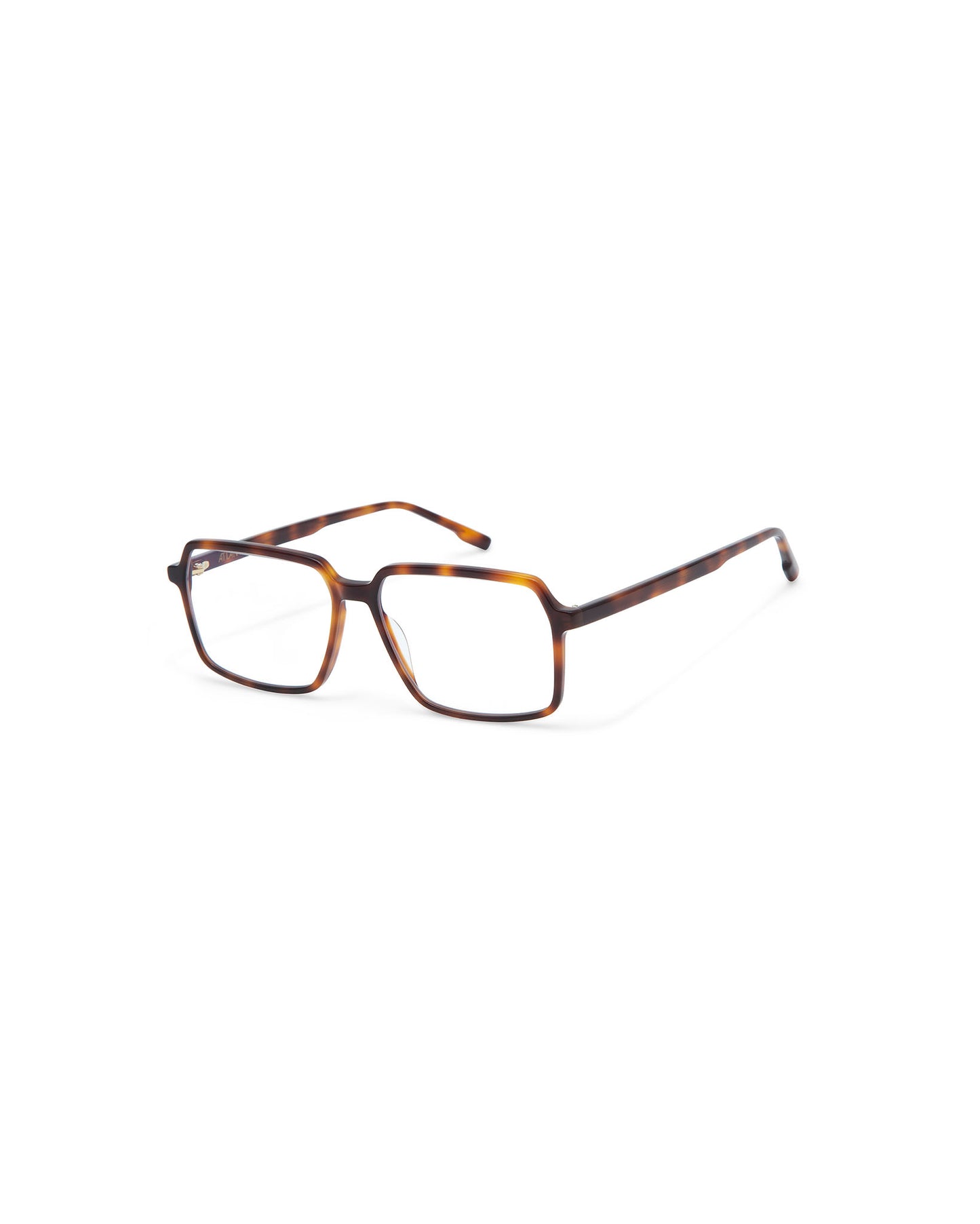 VENTUS: Cuadrada Acetato Marrón optical glasses by ATLANT 6450