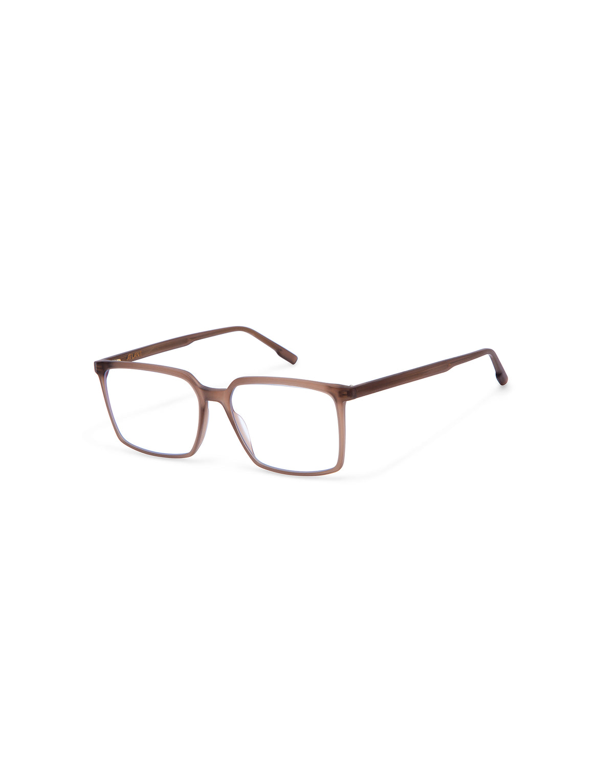 TITAN: Rectangular Acetato Marrón optical glasses by ATLANT 6486