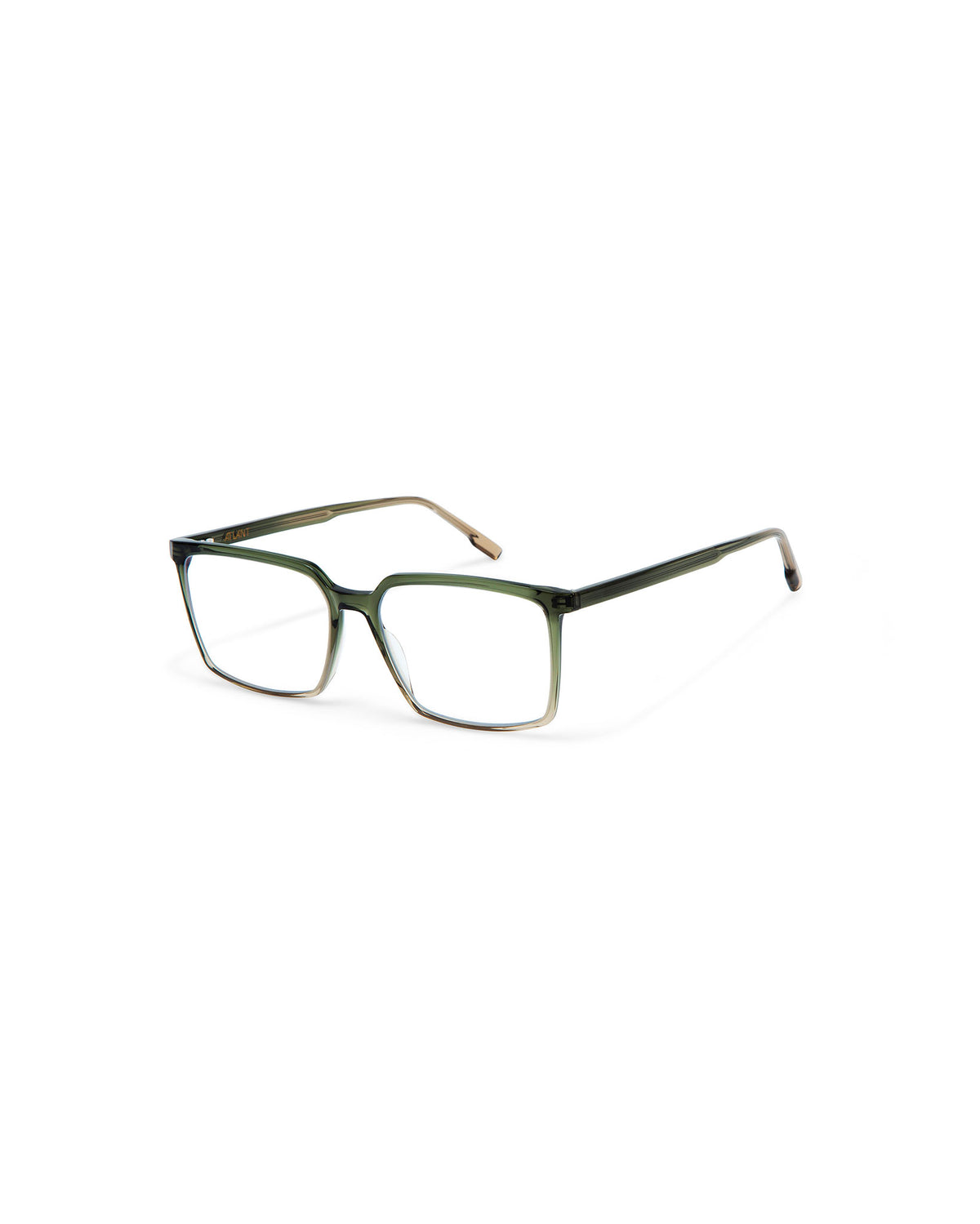 TITAN: Rectangular Acetato Verde optical glasses by ATLANT 6488
