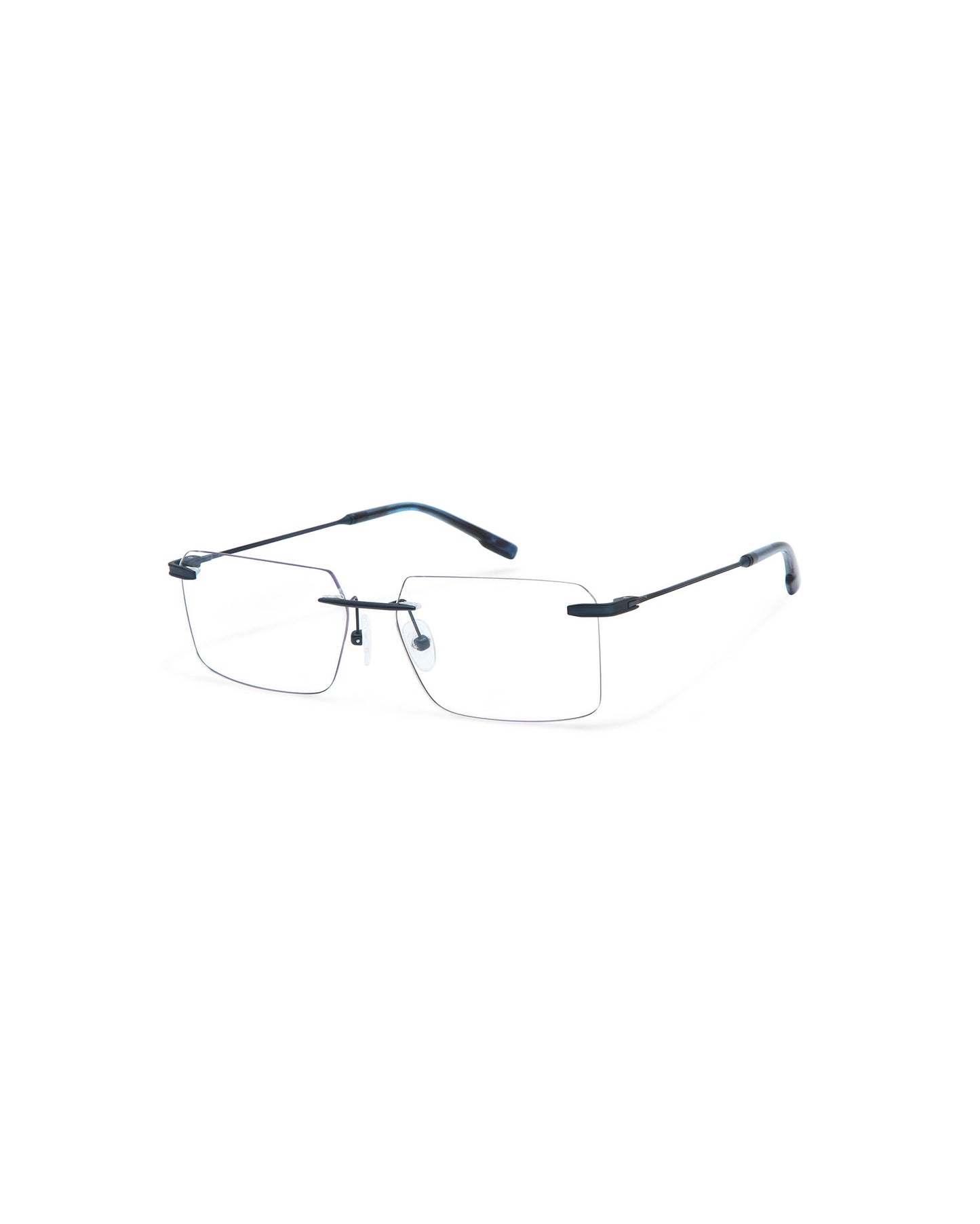 CRONOS: Rectangular Titanio Azul optical glasses by ATLANT 6516