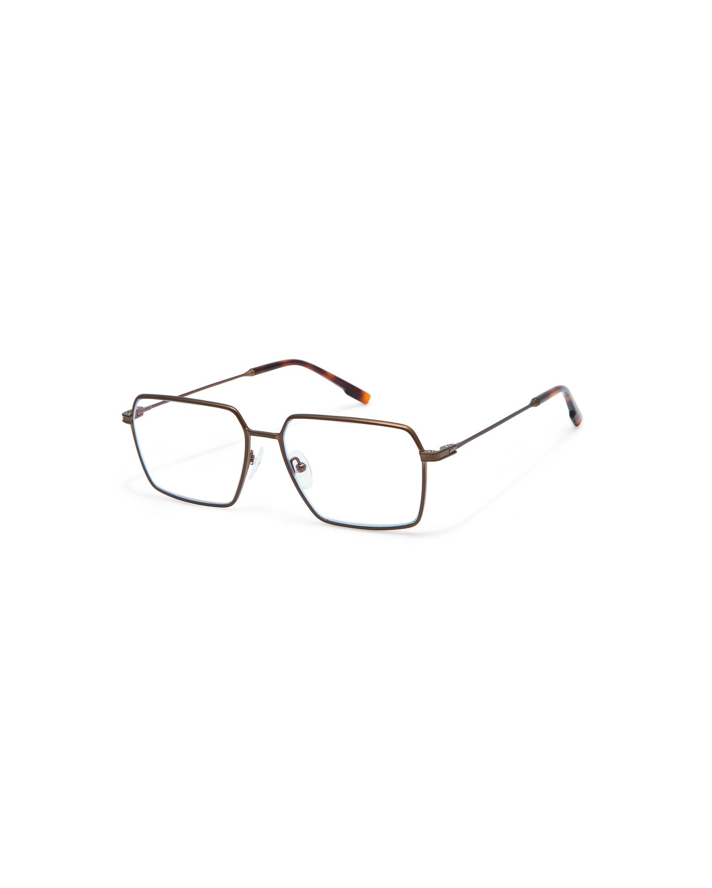 VIRTUS: Cuadrada Titanio Verde optical glasses by ATLANT 6528
