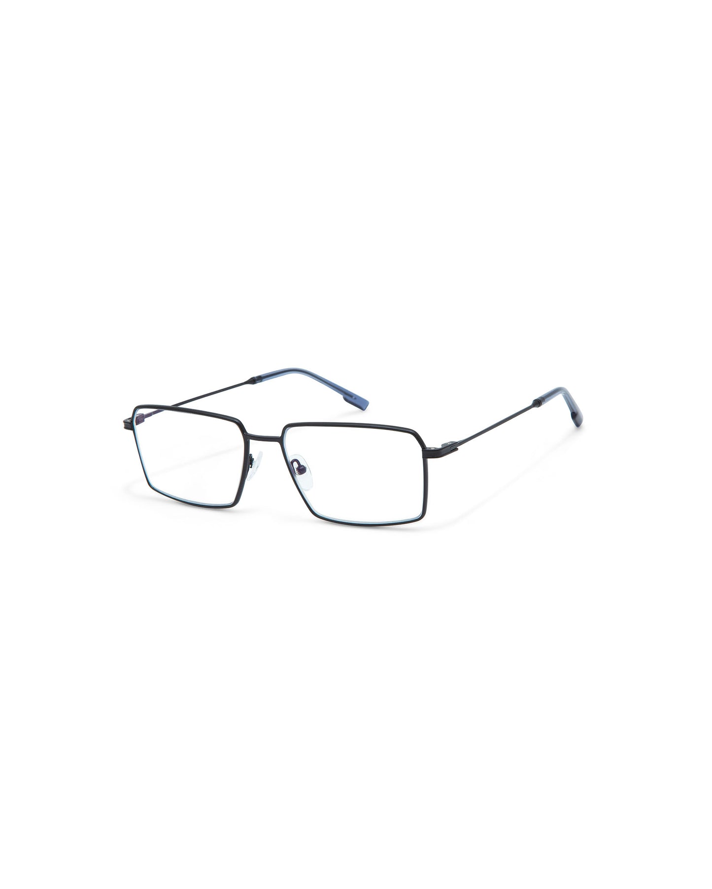 HELIOS: Rectangular Titanio Noir optical glasses by ATLANT 6532