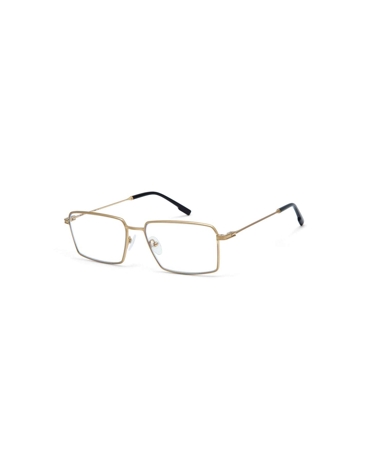 HELIOS: Rectangular Titanio Doré optical glasses by ATLANT 6536