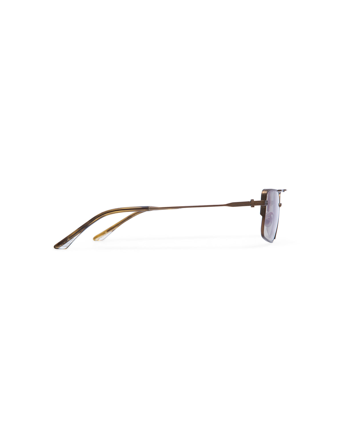 HUDSON: Rectangular Titanio Verde sunglasses by ATLANT 156