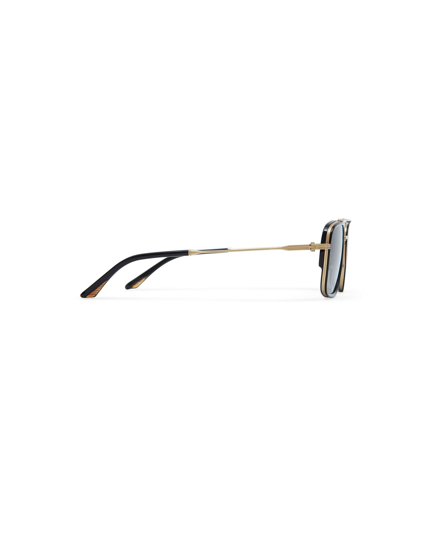LIVINGSTONE: Cuadrada Titanio-Acetato Noir sunglasses by ATLANT 6664
