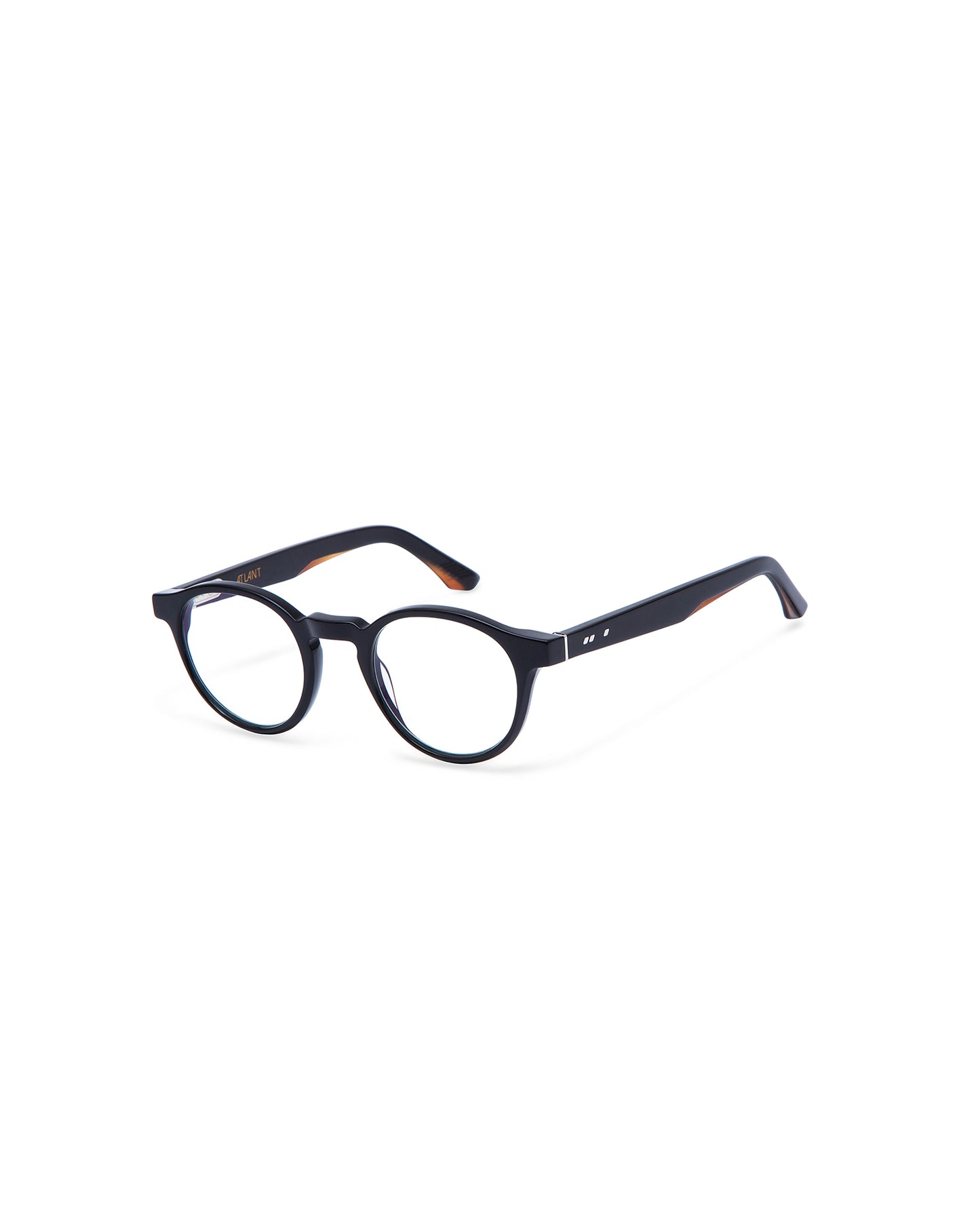AMUNDSEN: Redondas Acetato Noir optical glasses by ATLANT 6694