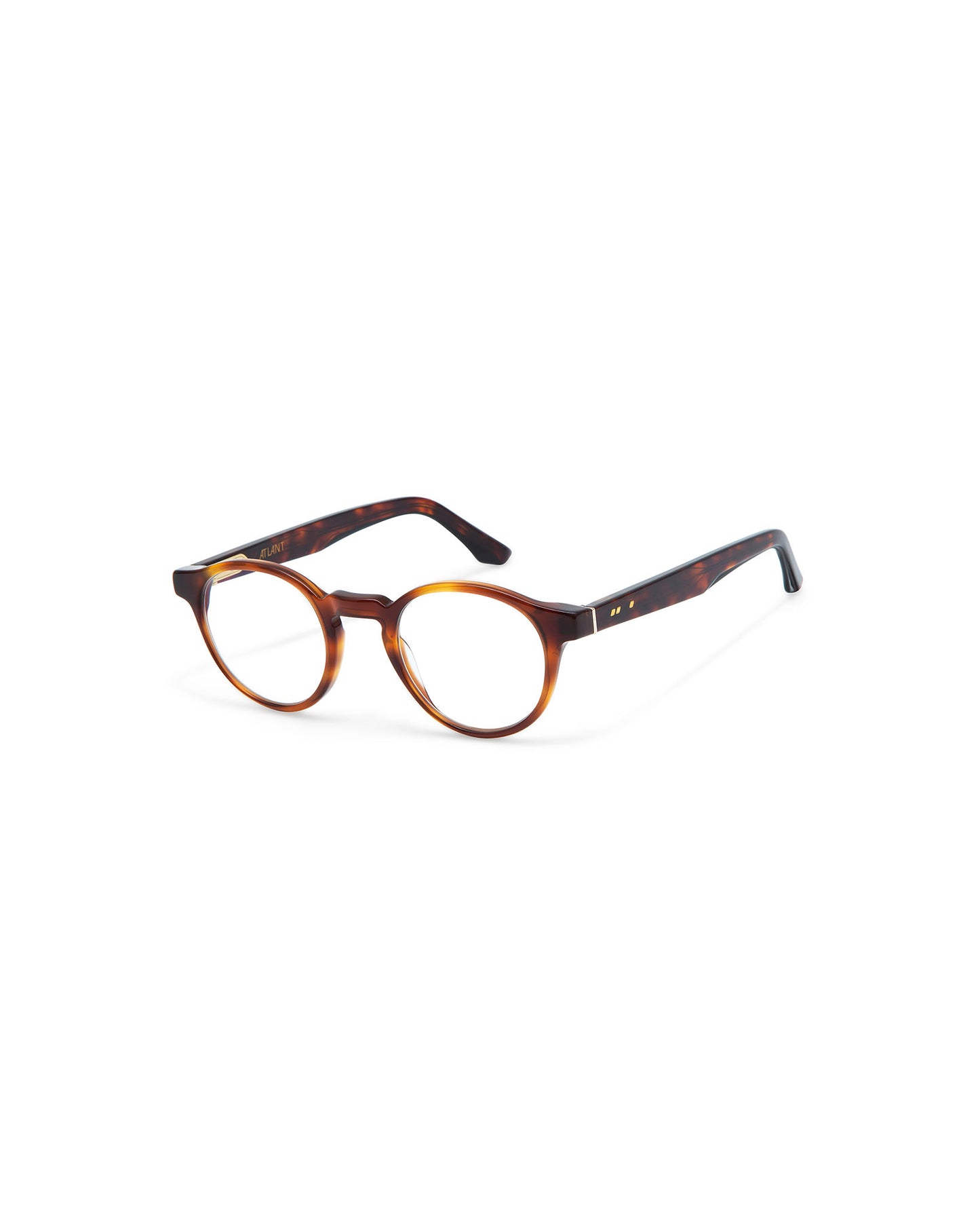 AMUNDSEN: Redondas Acetato Havana optical glasses by ATLANT 6696