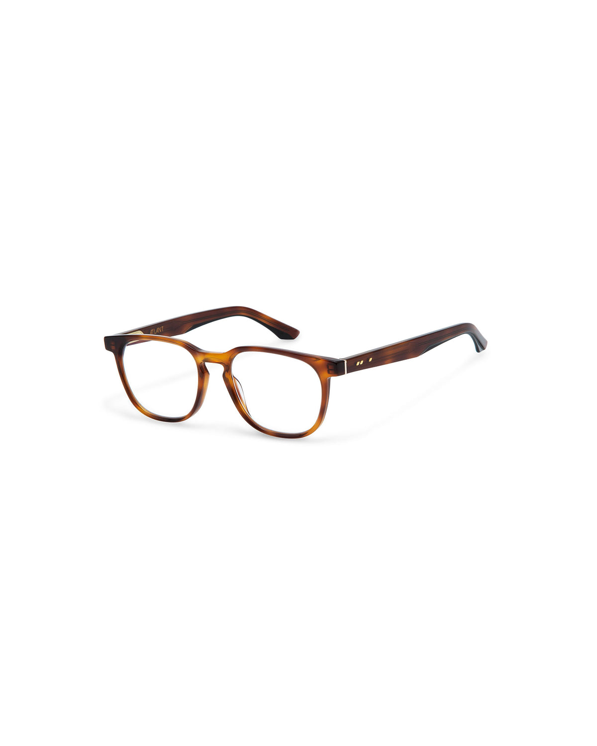 CABOT: Cuadrada Acetato Havana optical glasses by ATLANT 6715