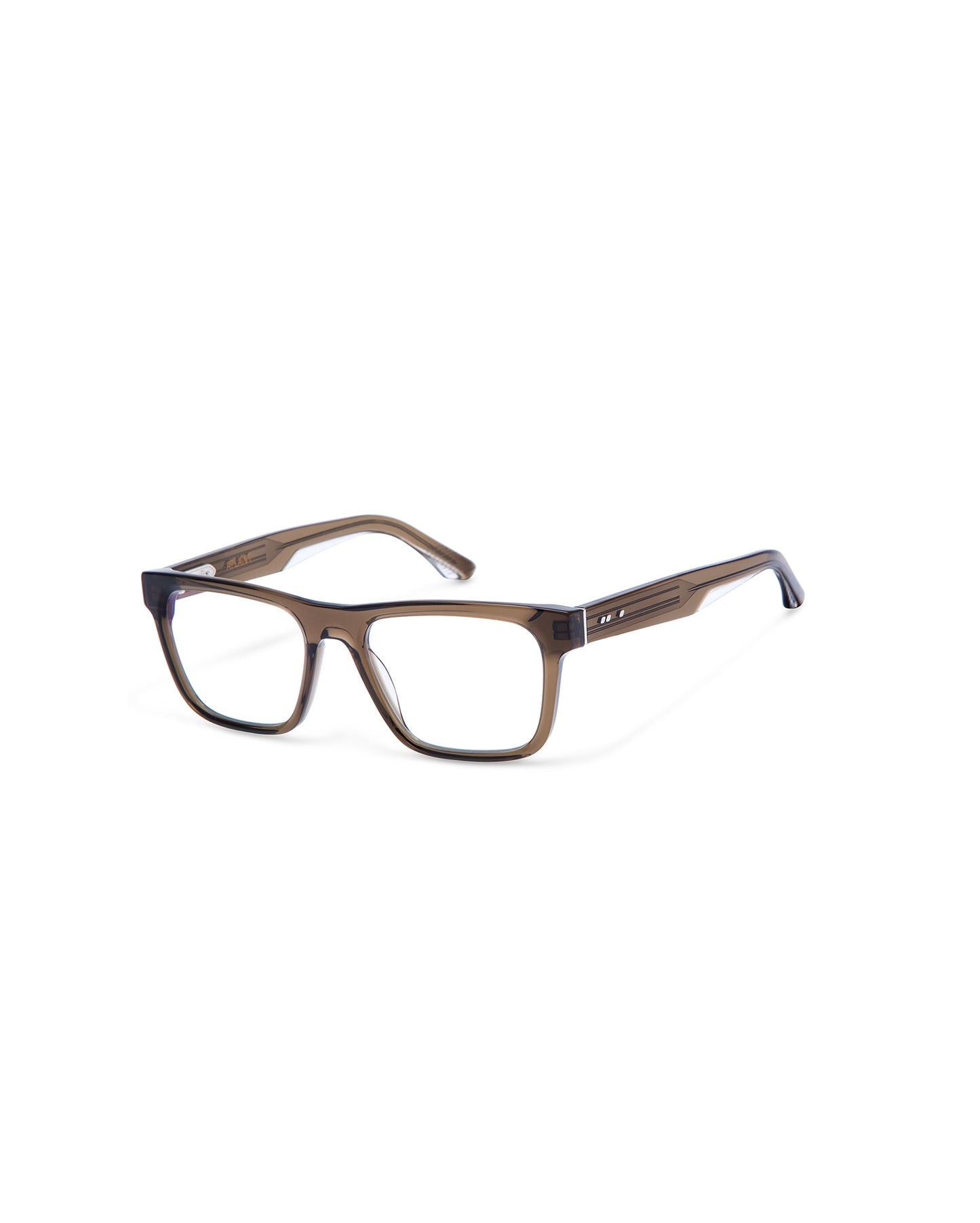 NANSEN: Rectangular Acetato Marrón optical glasses by ATLANT 6730