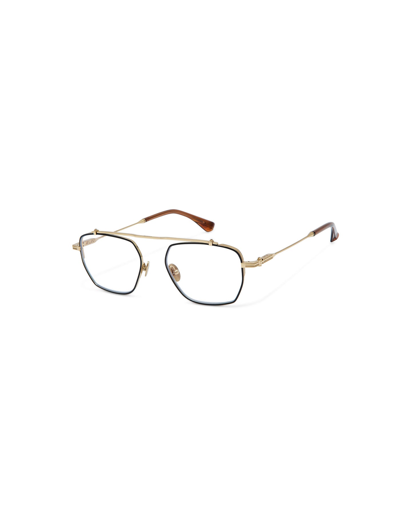 HUTTON: Aviador Titanio Doré optical glasses by ATLANT 6732