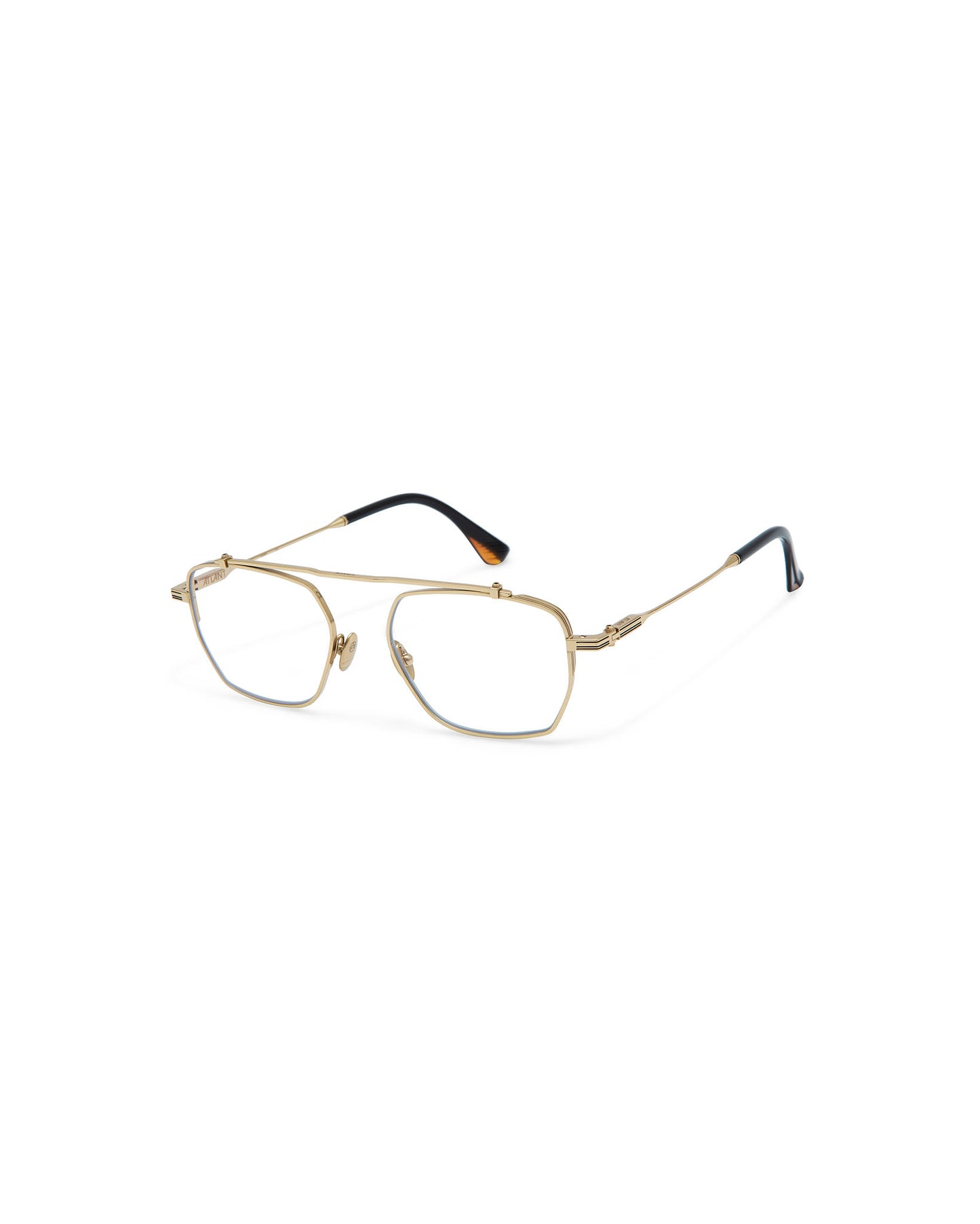 HUTTON: Aviador Titanio Doré optical glasses by ATLANT 6734