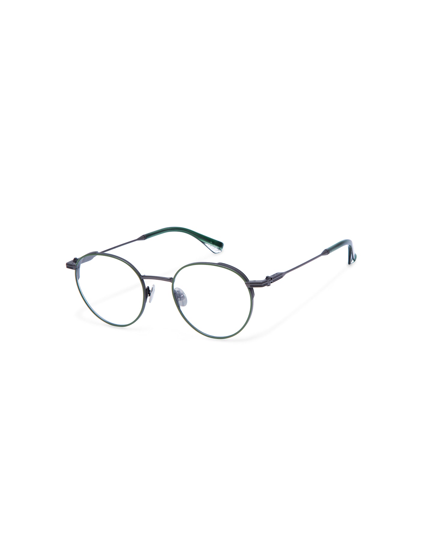 FITZROY: Redondas Titanio Dark Silver optical glasses by ATLANT 6738