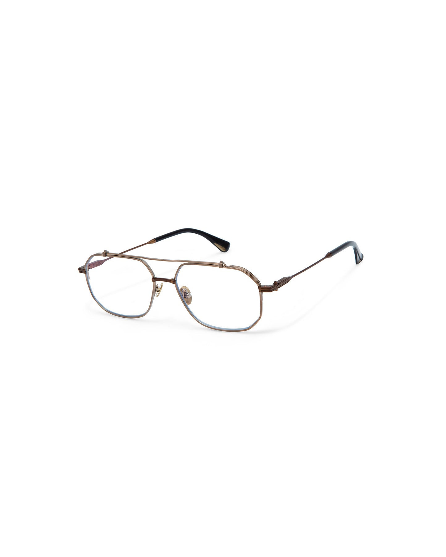 MACKENZIE: Aviador Titanio Marrón optical glasses by ATLANT 6742