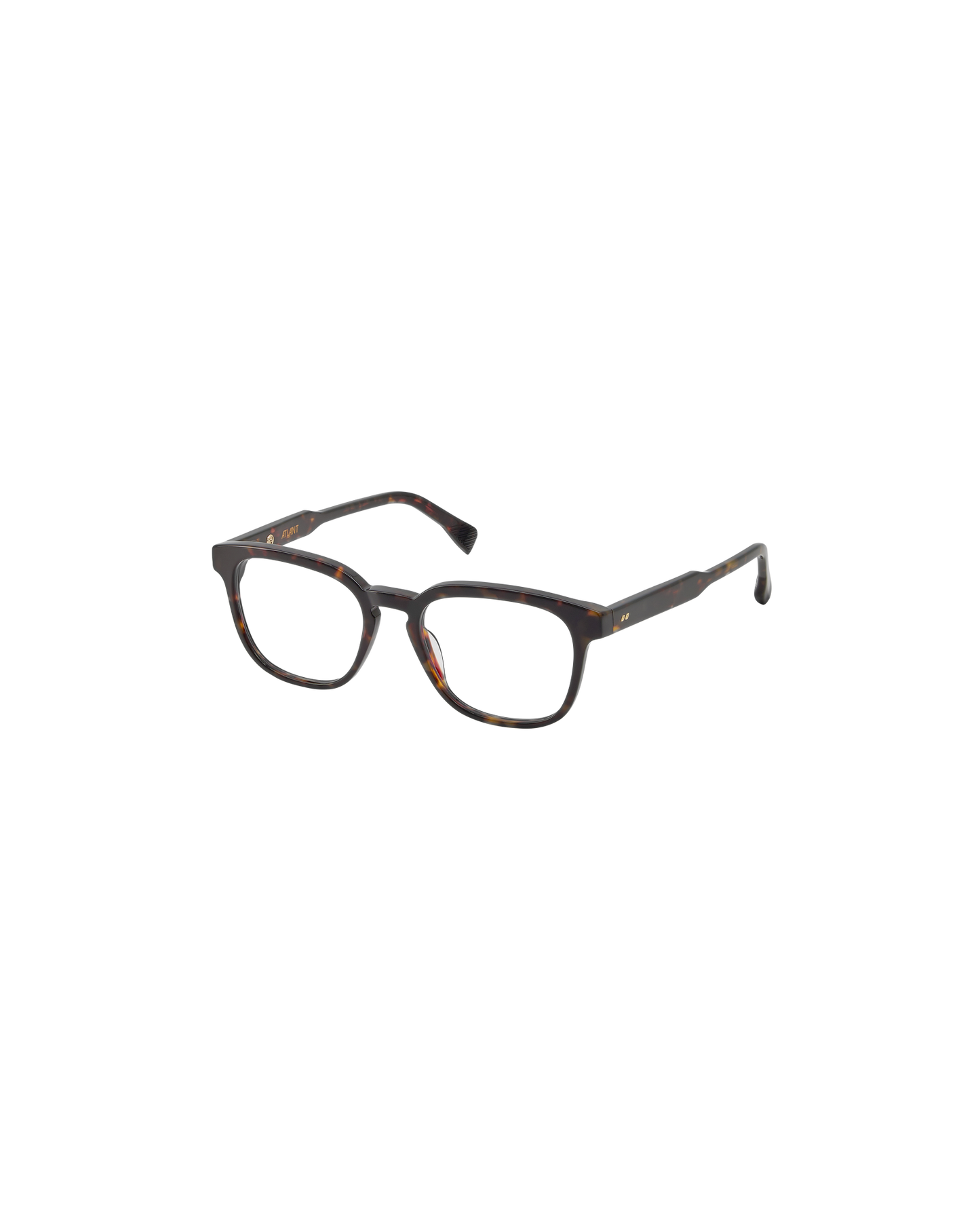 ROCHE: Cuadrada Acetato Havana optical glasses by ATLANT 9236