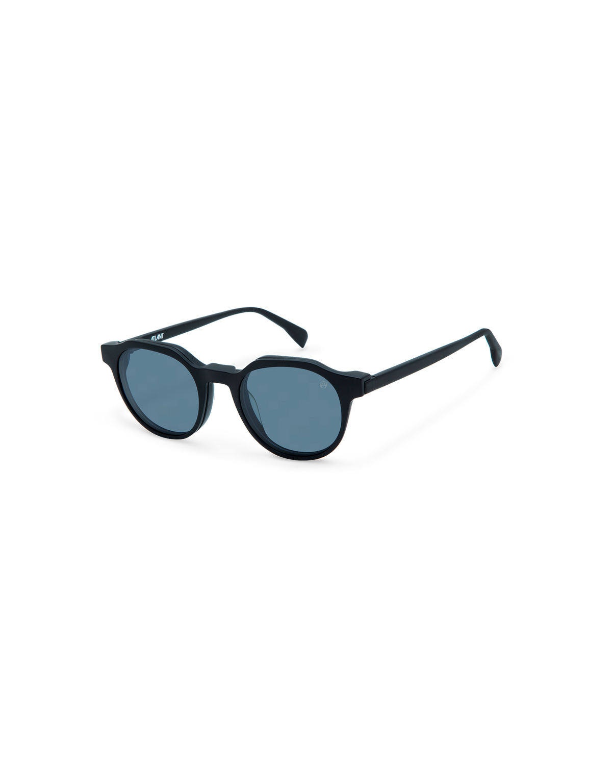 RALIN CLIP-ON: Redondas Acetato Noir sunglasses by ATLANT 14414