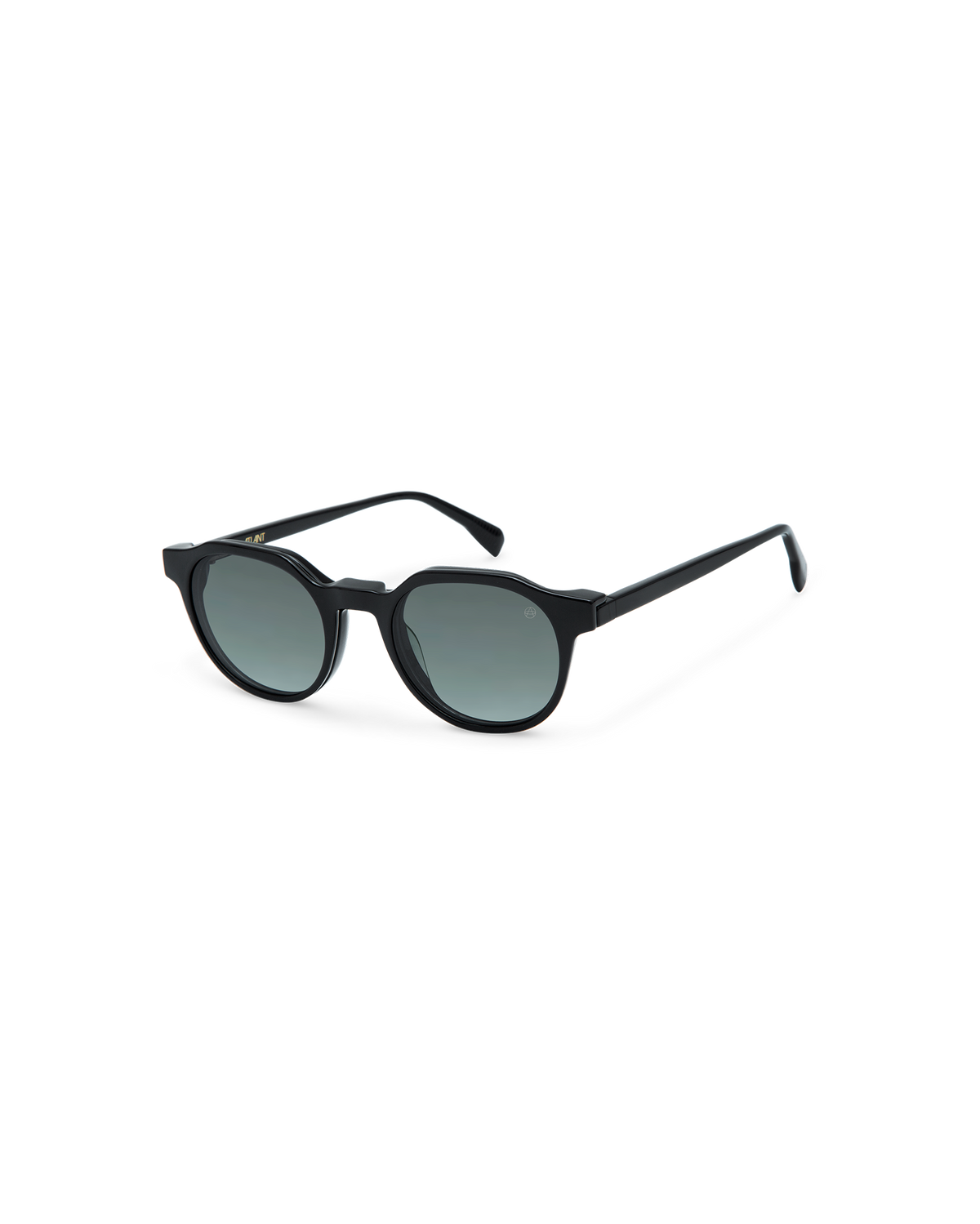 RALIN CLIP-ON: Redondas Acetato Noir sunglasses by ATLANT 14415
