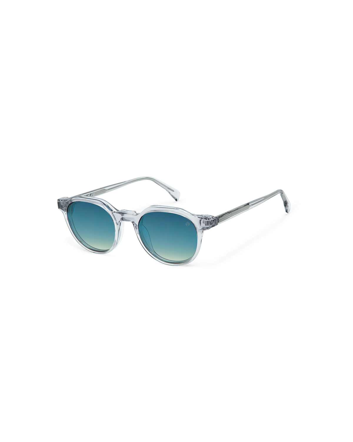 RALIN CLIP-ON: Redondas Acetato Transparente sunglasses by ATLANT 14417