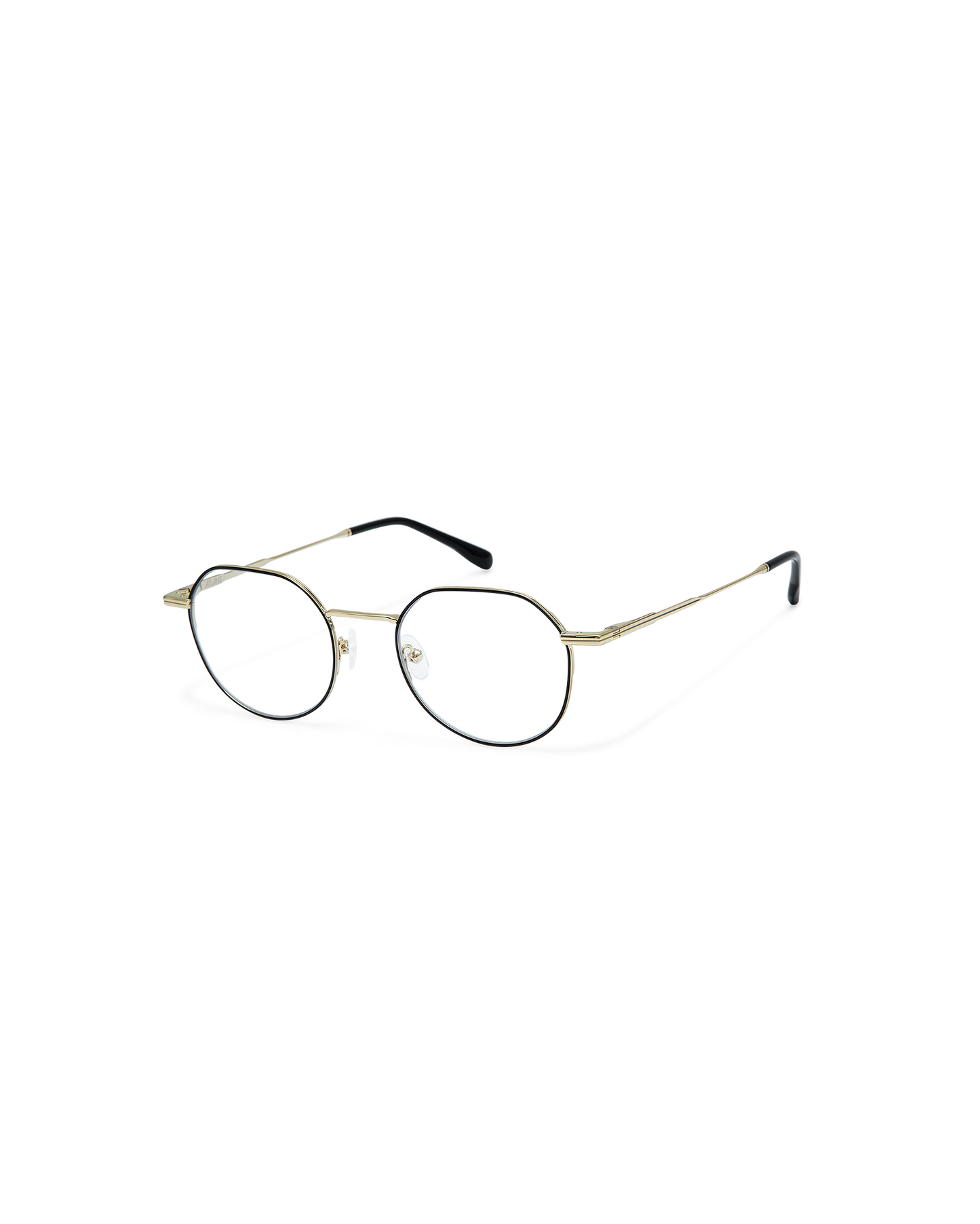 OREN: Redondas Metal Noir optical glasses by ATLANT 11244
