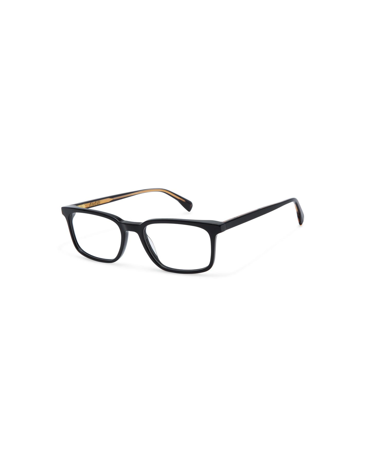 GLENN: Rectangular Acetato Noir optical glasses by ATLANT 12314