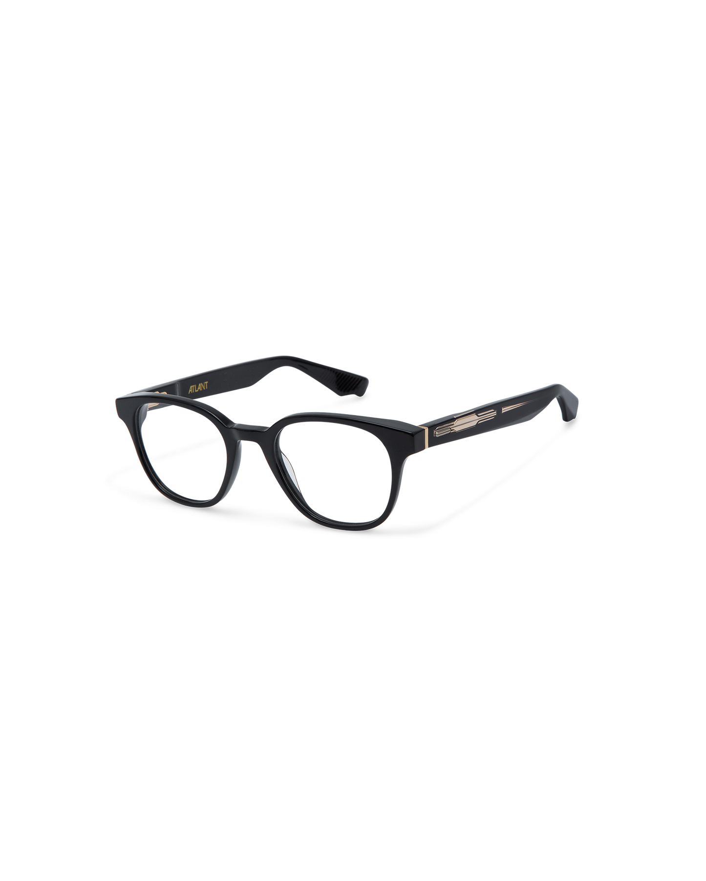 BREUER: Redondas Acetato Noir optical glasses by ATLANT 12332
