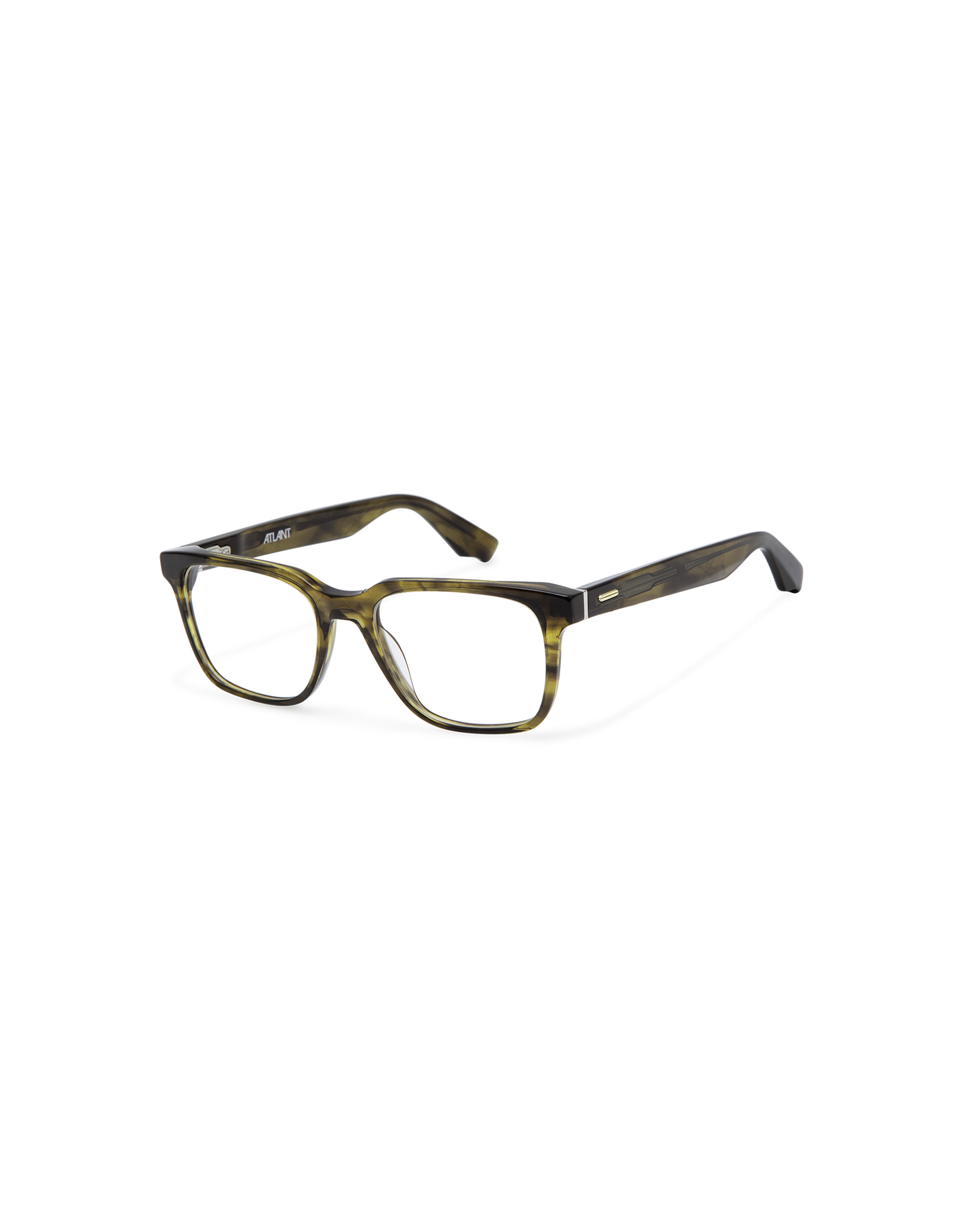 OTTO: Rectangular Acetato Marrón optical glasses by ATLANT 12338