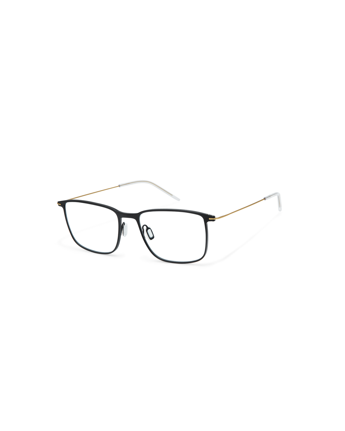 SHIRA: Rectangular Titanio Noir optical glasses by ATLANT 11319