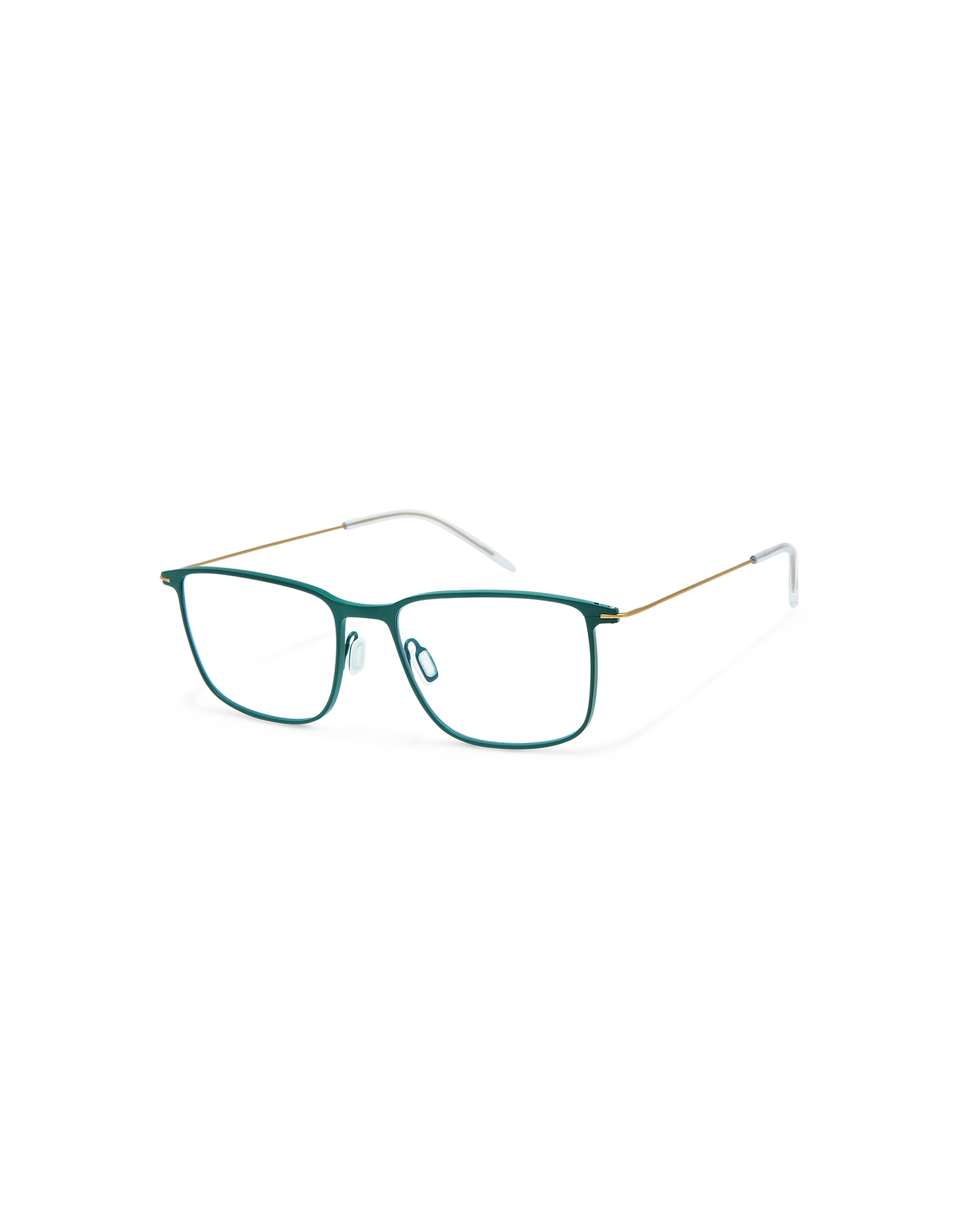 SHIRA: Rectangular Titanio Verde optical glasses by ATLANT 11320