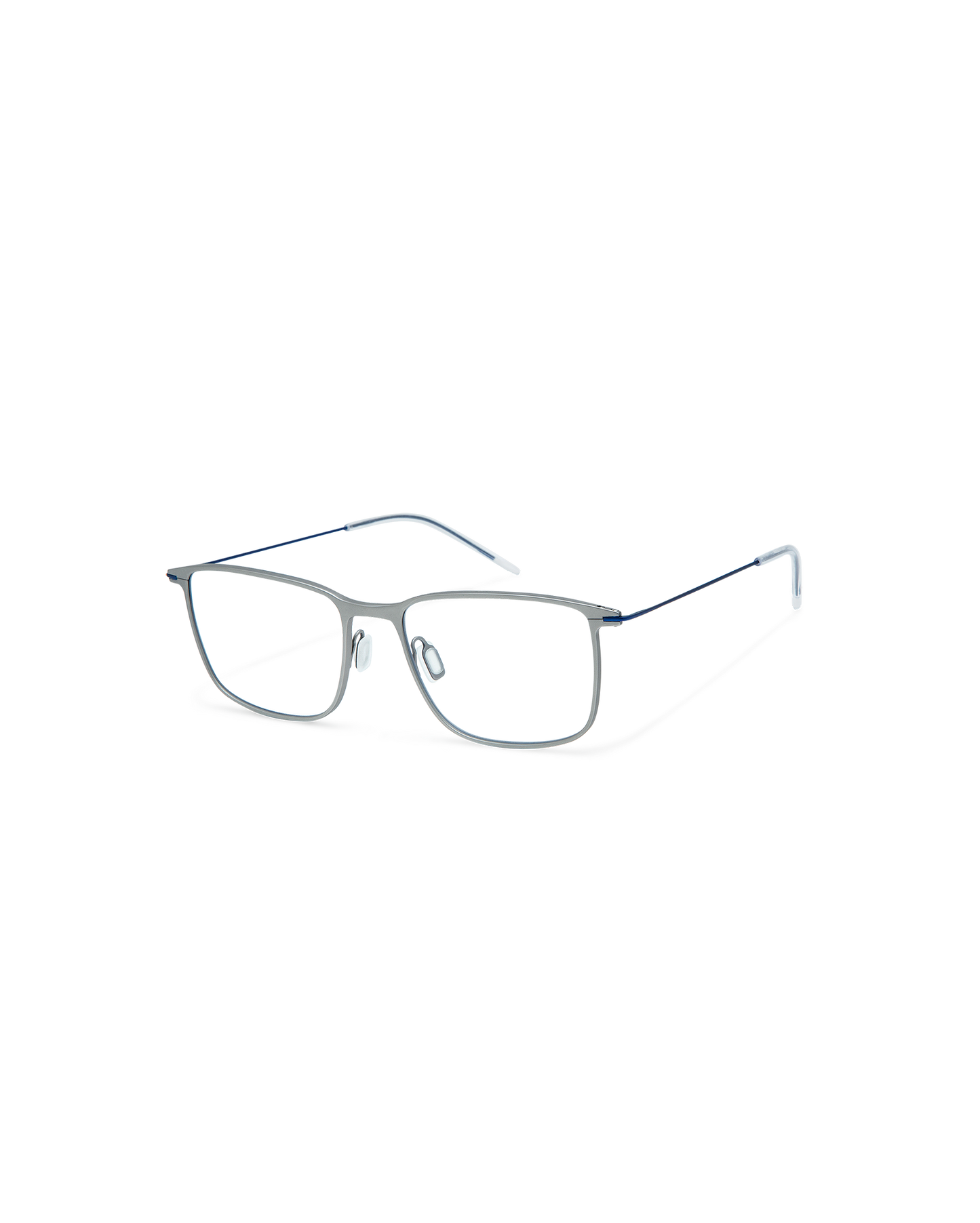 SHIRA: Rectangular Titanio Dark Silver optical glasses by ATLANT 11322