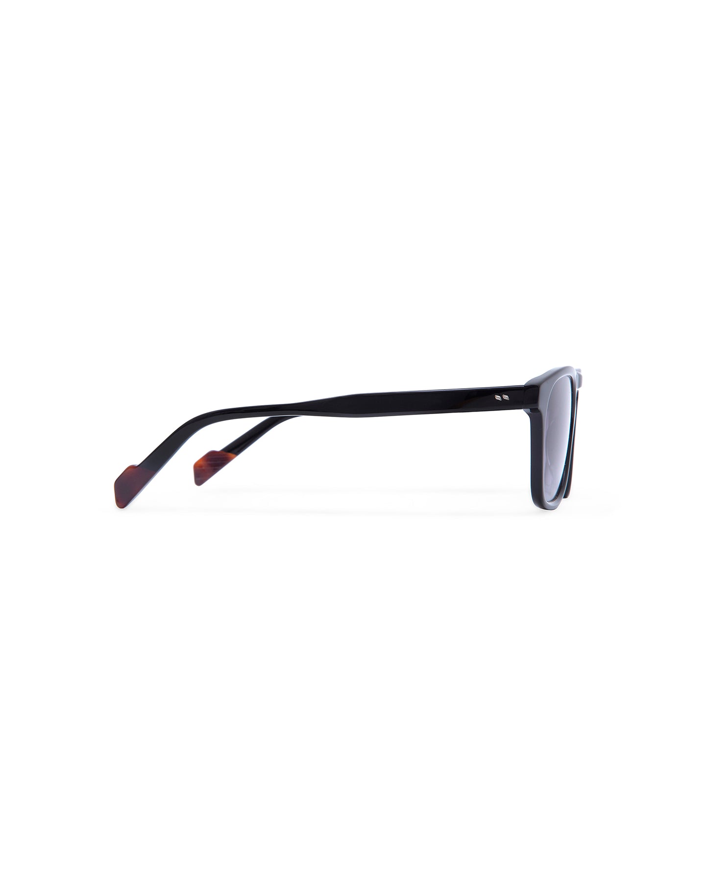BRISBANE: Cuadrada Acetato Noir sunglasses by ATLANT 6824