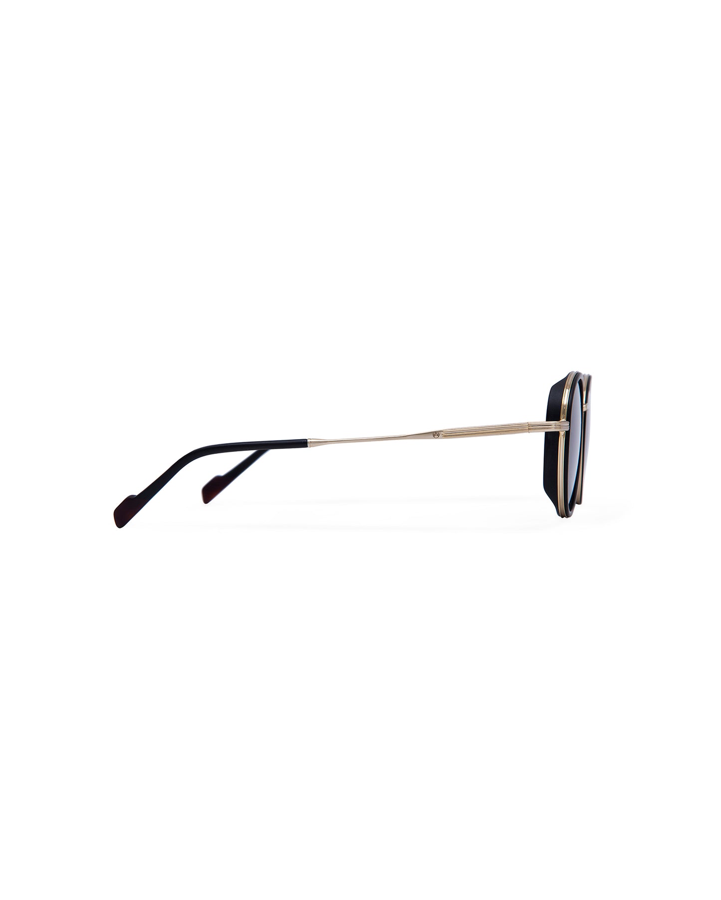 HAMBURG: Redondas Acetato-Metal Noir sunglasses by ATLANT 186