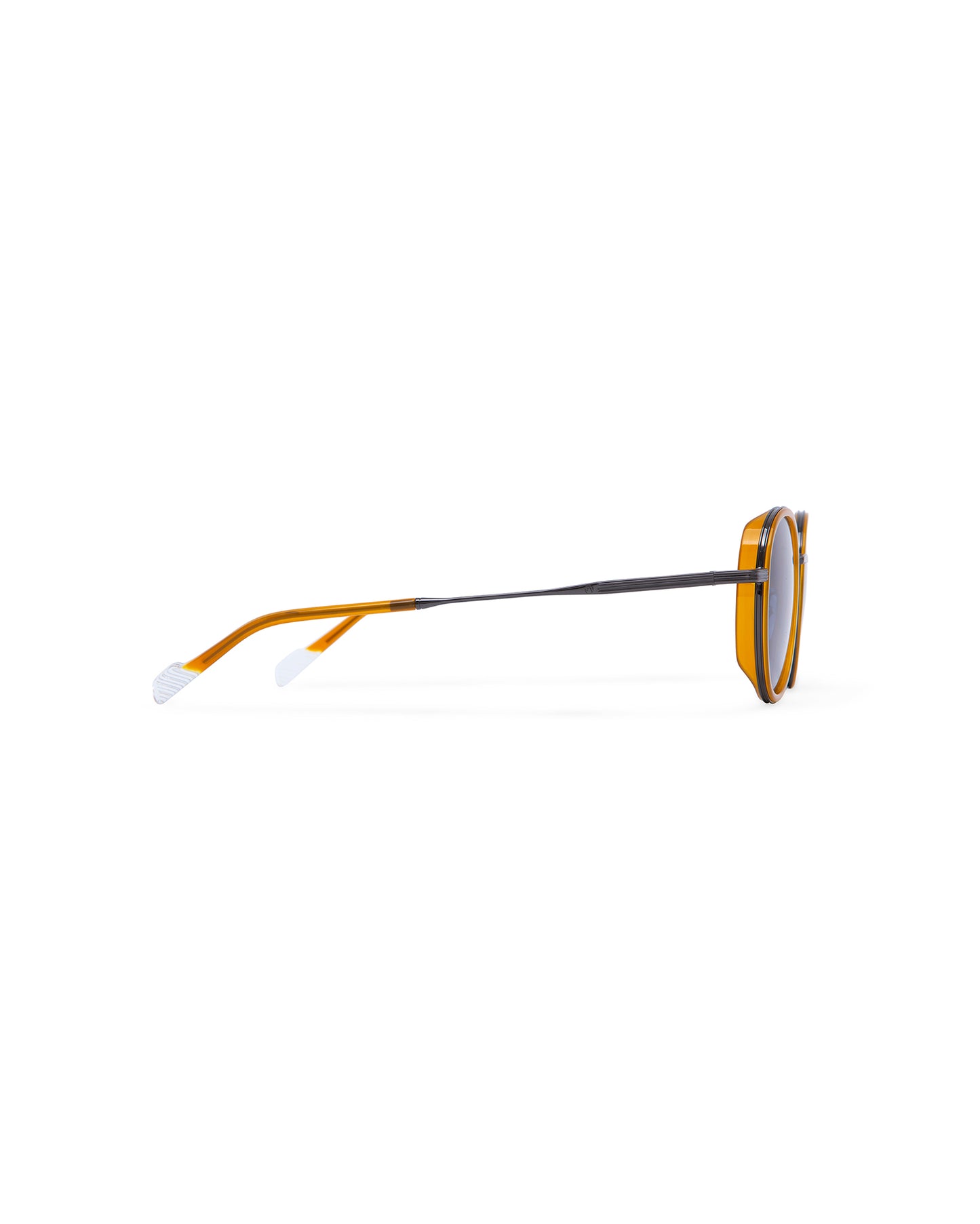 HAMBURG: Redondas Acetato-Metal Jaune sunglasses by ATLANT 6925