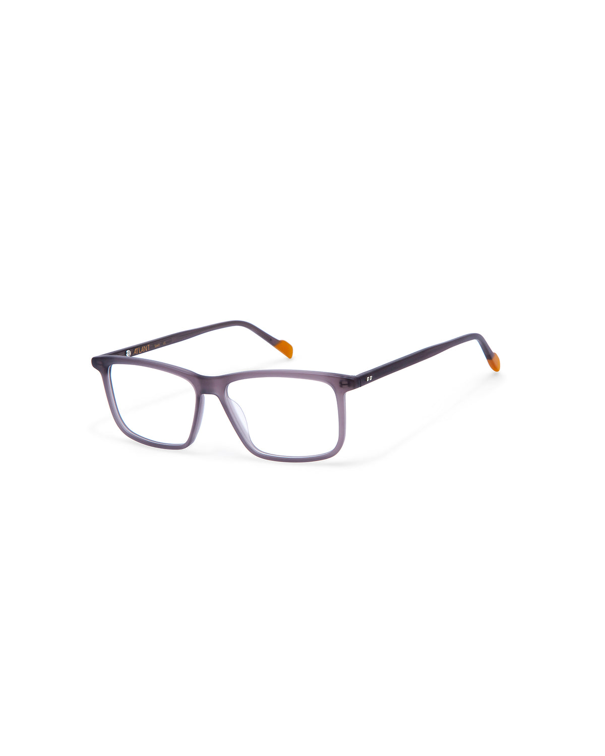 MARSEILLE: Rectangular Acetato Grigio optical glasses by ATLANT 6966
