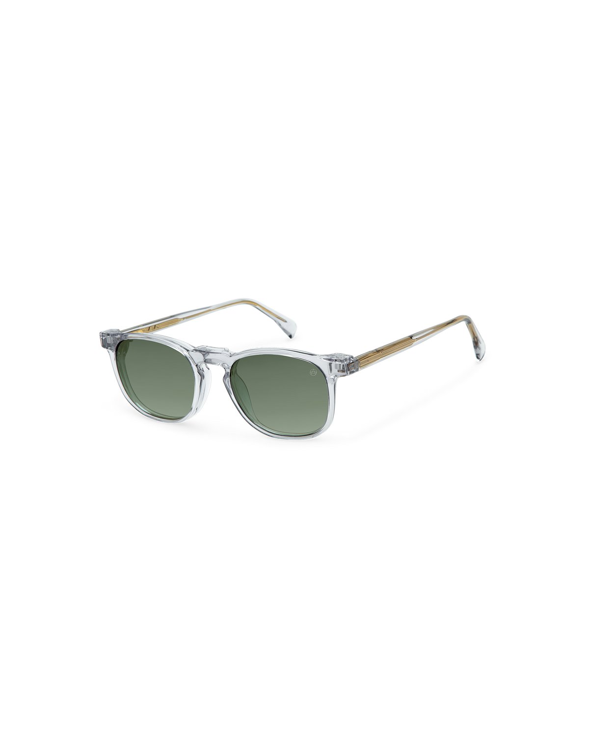 MYKONOS CLIP-ON: Redondas Acetato Transparente sunglasses by ATLANT 14421