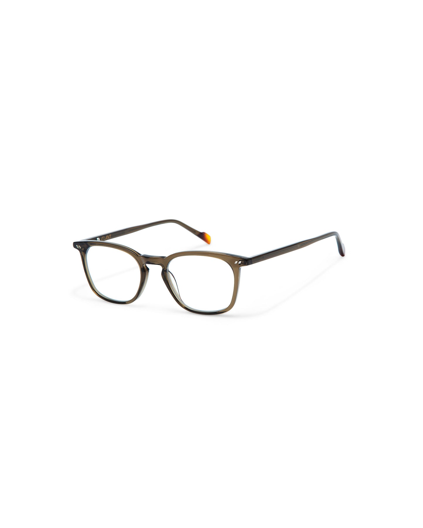 AUCKLAND: Redondas Acetato Marrón optical glasses by ATLANT 6996