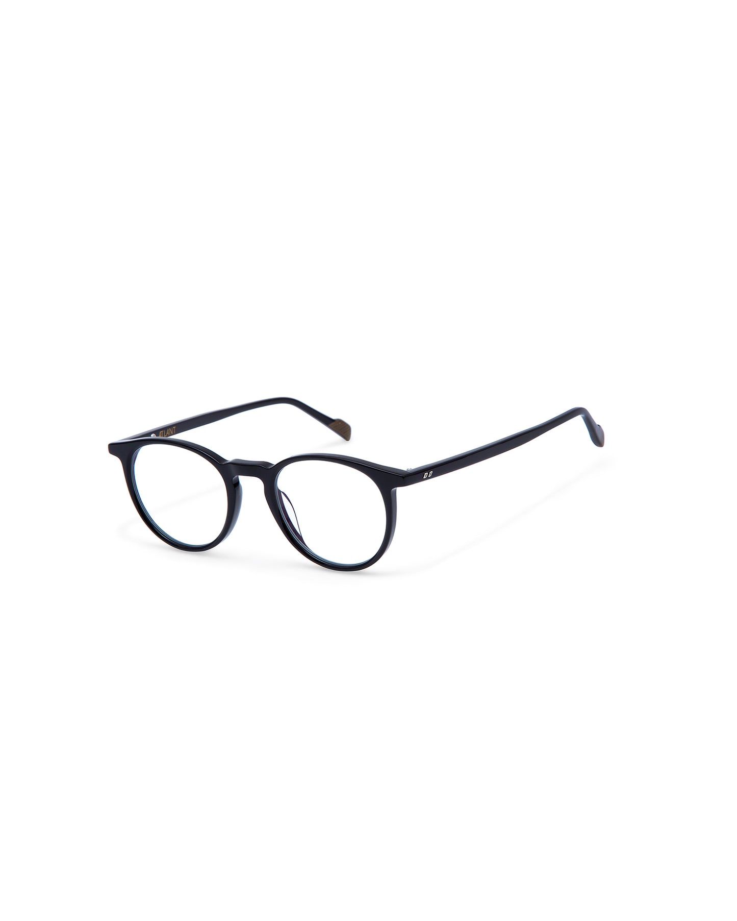 PALERMO: Redondas Acetato Noir optical glasses by ATLANT 7006