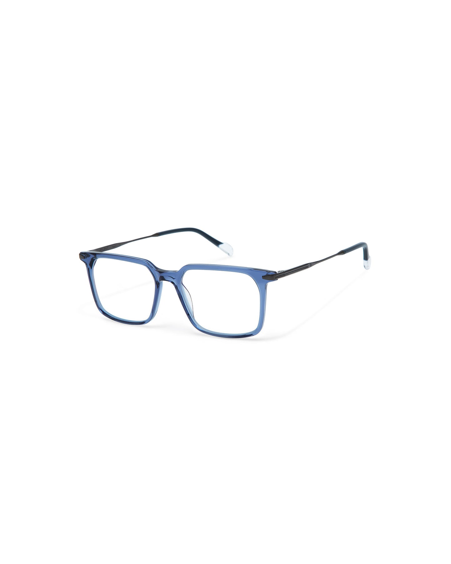 ROTTERDAM: Rectangular Acetato-Metal Azul optical glasses by ATLANT 7042
